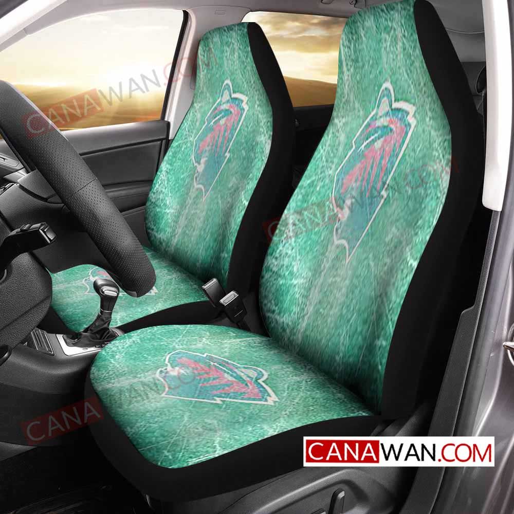 Minnesota Wild Style226 3D Customized Personalized Car Seat Cover