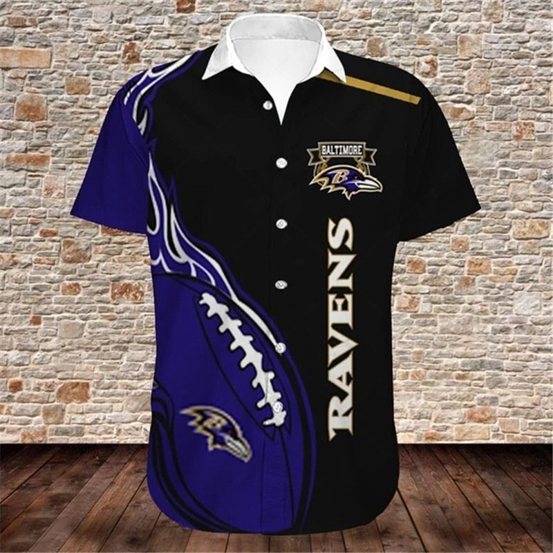 Baltimore Ravens Shirts Cute Flame Balls Graphic Gift For Men