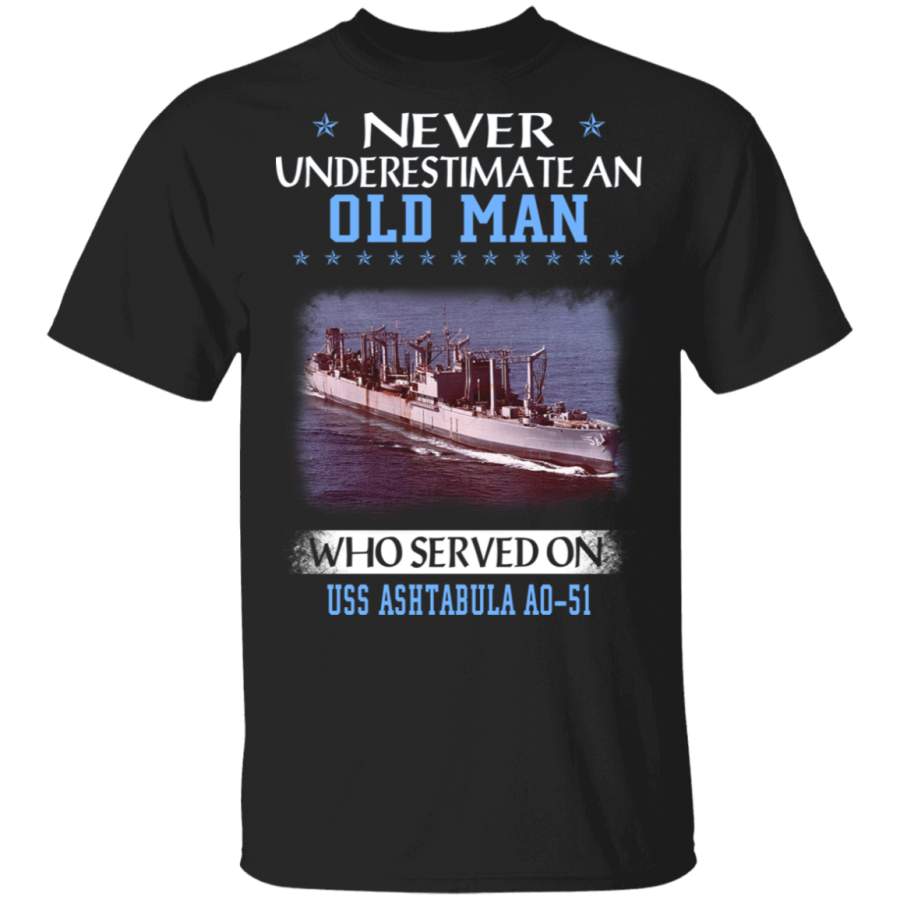 USS Ashtabula AO-51 Veterans Day Christmas Gift T-Shirt