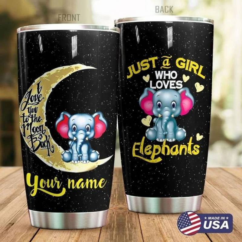 Black Galaxy Elephant Personalized Name TY82 QNDK060795 Filter Activated Carbon PM 2.5 FM