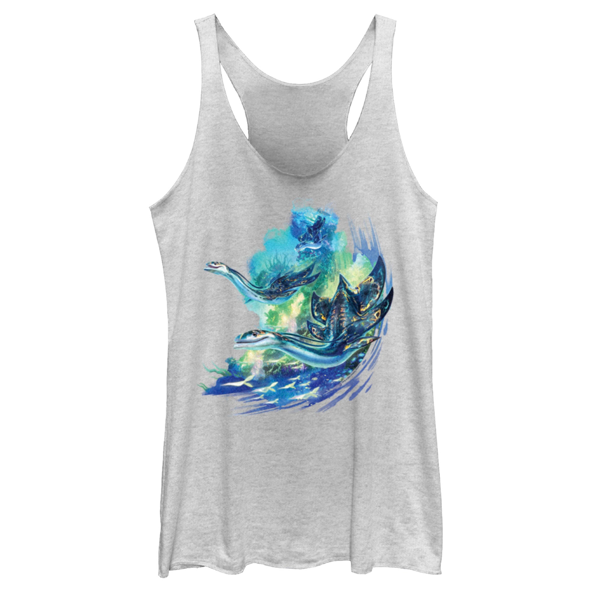 Women’S Avatar: The Way Of Water Ilus Portrait Racerback Tank Top