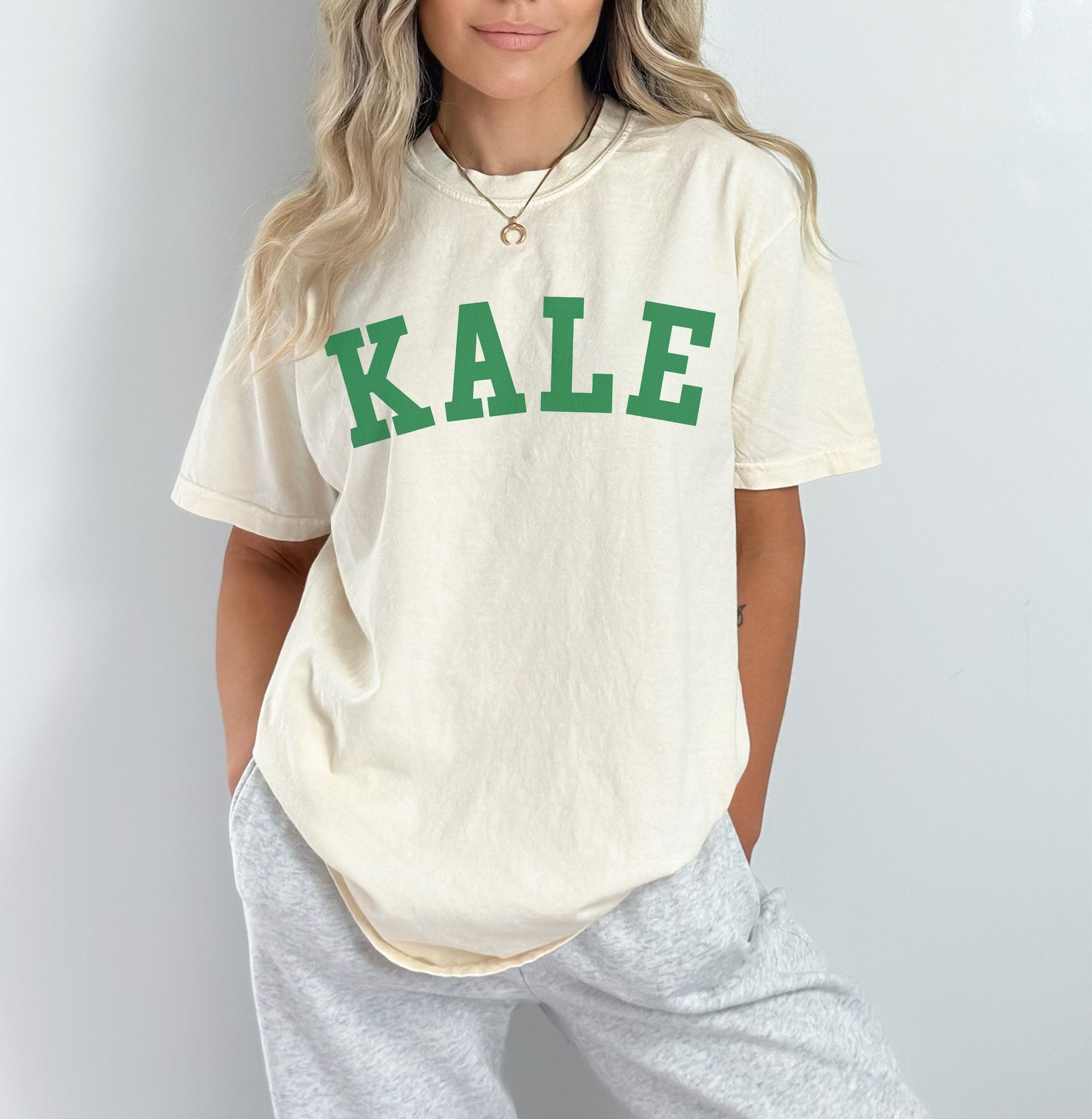 Comfort Colors Kale Graphic Tee