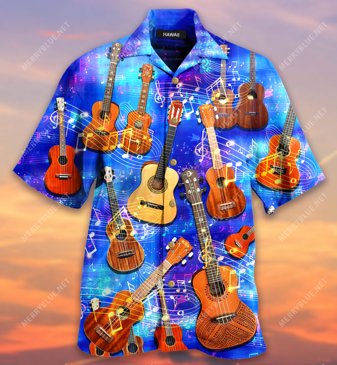 What I Do Play Ukulele And Forget Things Unisex Hawaii Shirt Ha96653