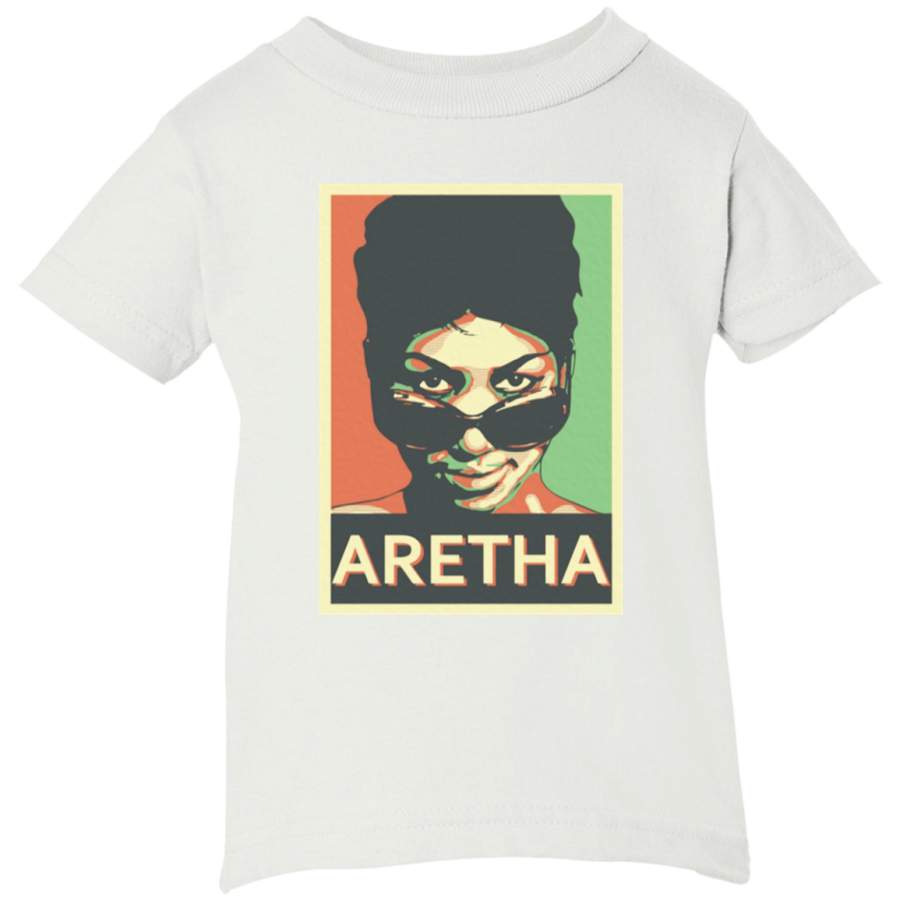 Aretha Franklin Infant Short Sleeve T-Shirt