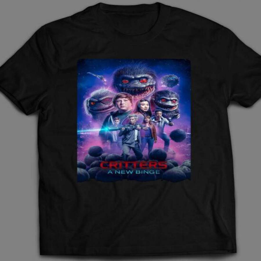 Halloween Critters Movie Poster Art Oldskool Mens T-shirt