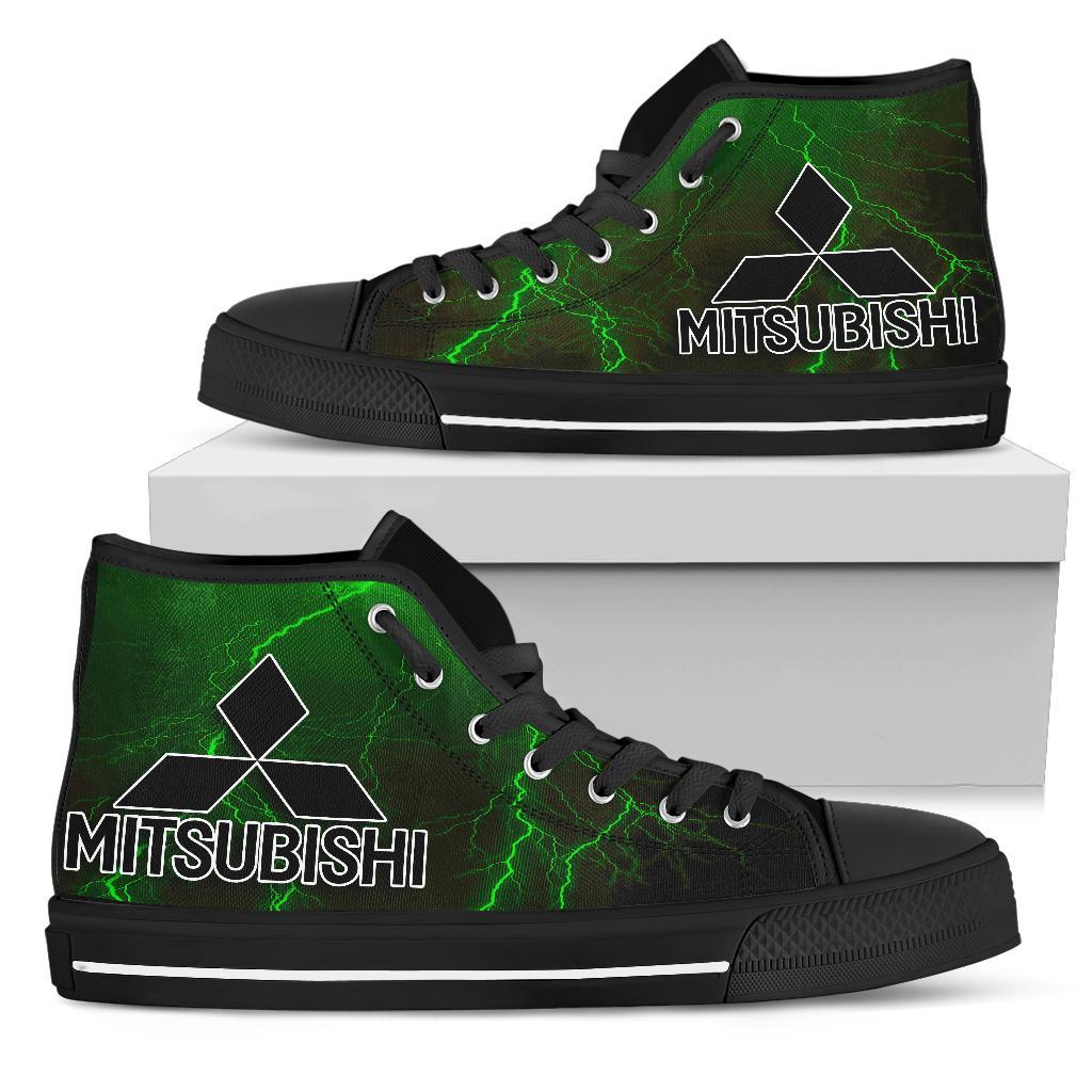 Mitsubishi Thunder High Top Shoes Green