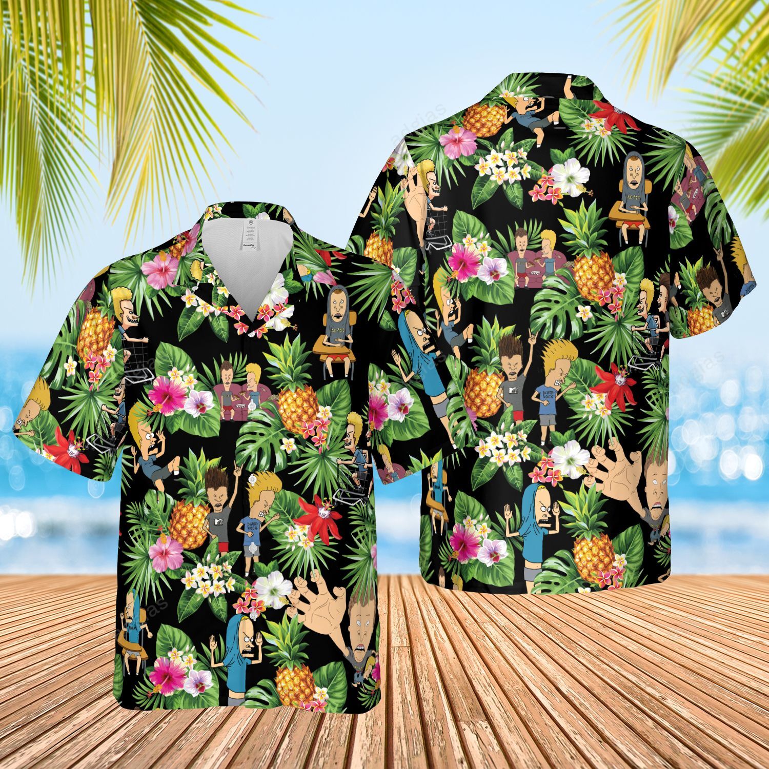 Babh Hawaiian Style Shirt Ha92667