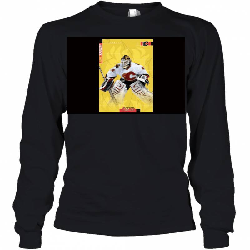 Miikka Kiprusoff Calgary Flames goalie Hockey Youth Long Sleeve