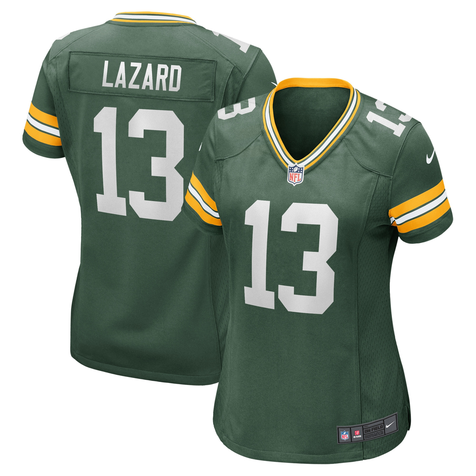 Allen Lazard Green Bay Packers Womens Game Jersey – Green NFL