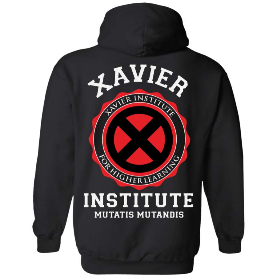 Xavier Institute mutatis mutandis Back print Pullover Hoodie