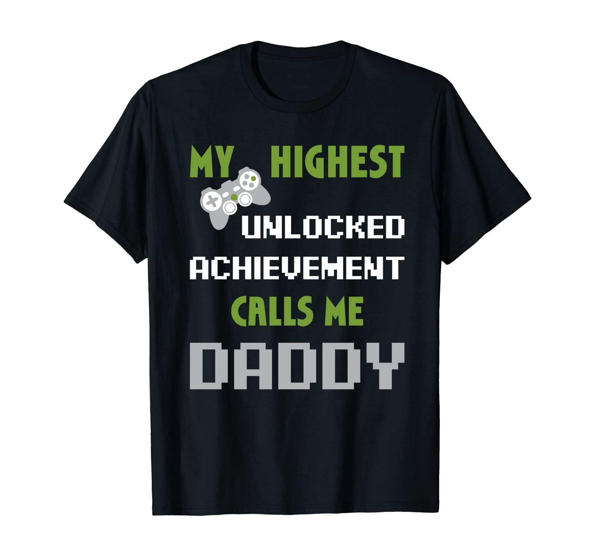 Mens Nerdy Funny Fathers Day Shirt Gamer Dad Video Gaming Apparel