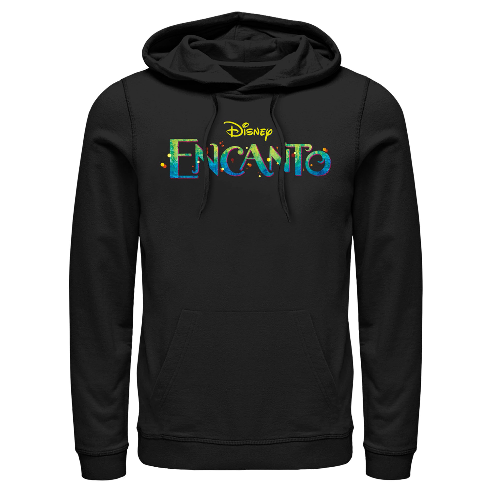 Men’S Encanto Colorful Logo Pull Over Hoodie