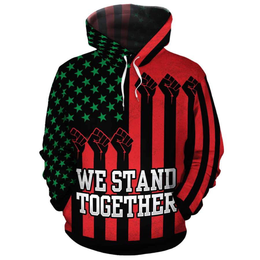 Stand Together All-Over Hoodie