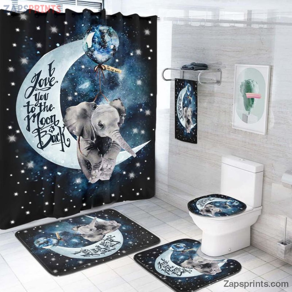 Baby Elephant 3D Bathroom Set