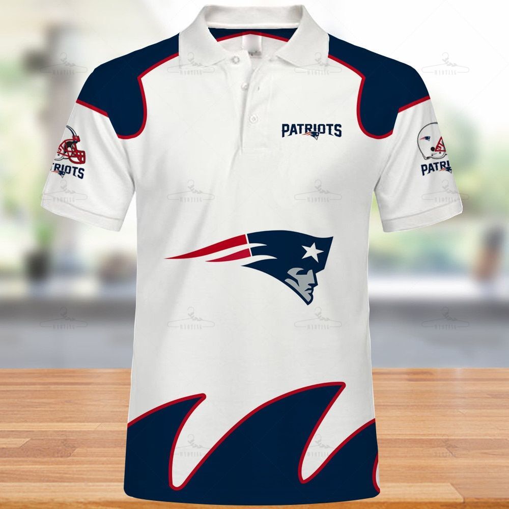 New England Patriots Polo Shirts Summer Gift S