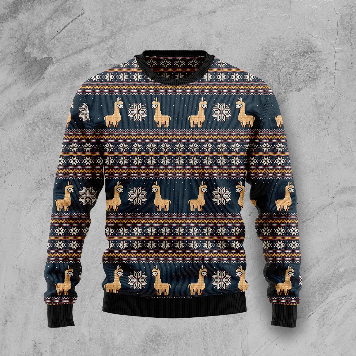 Amazing Llama Christmas Ugly Sweater