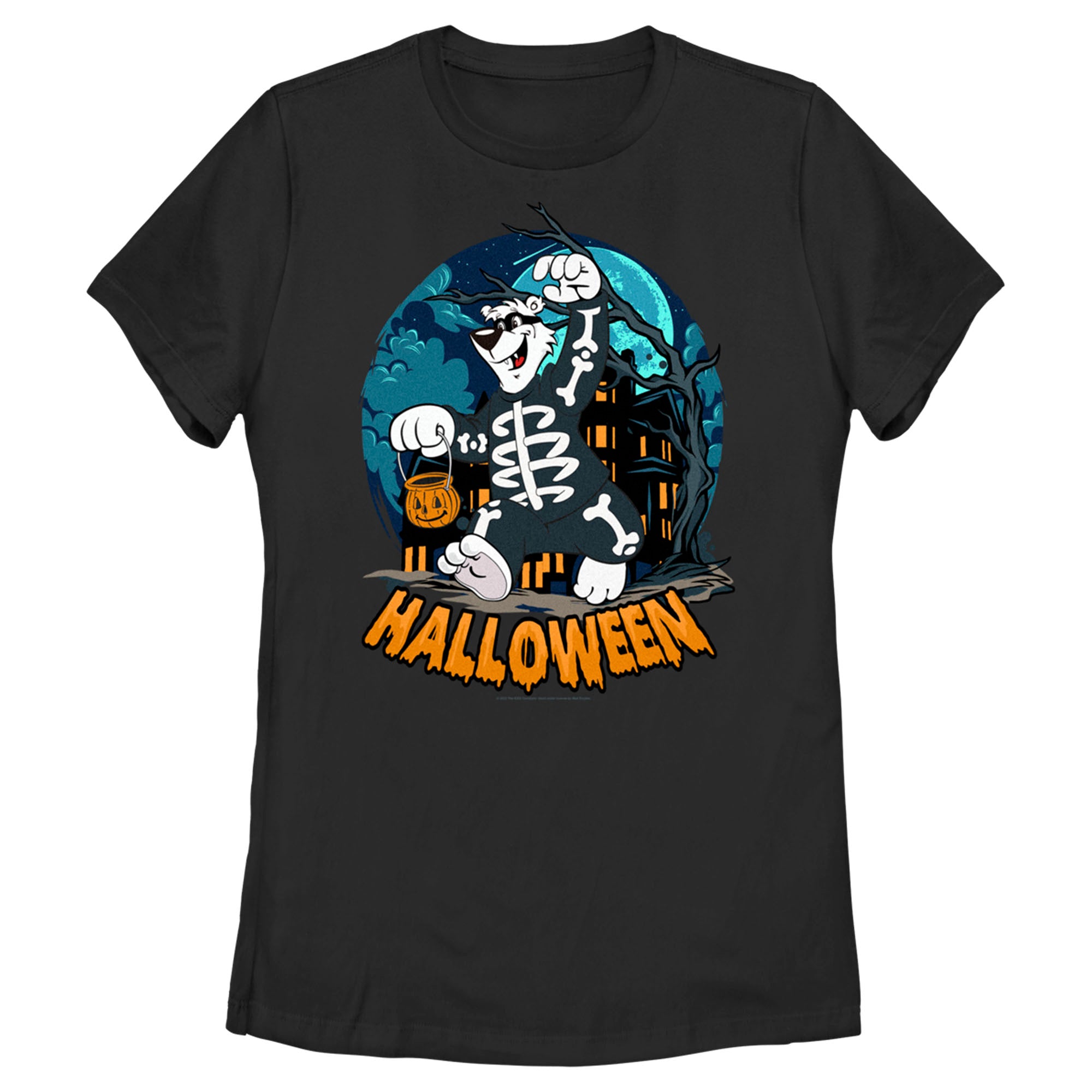 Women’S Icee Bear Halloween Scare T-Shirt