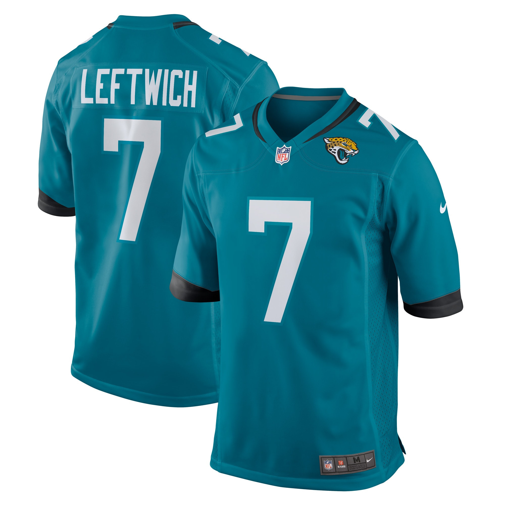 Byron Leftwich Jacksonville Jaguars Retired Player Game Jersey – Teal NFL