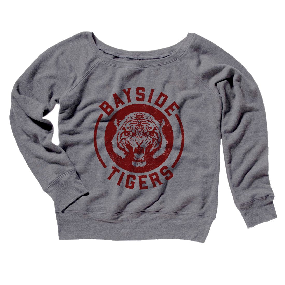 Bayside Tigers Women’S Off The Shoulder Sweatshirt