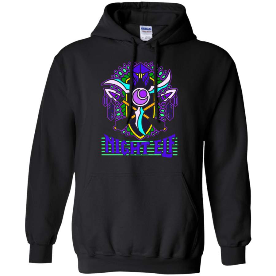 AGR World Of Warcraft Race Night Elf Hoodie