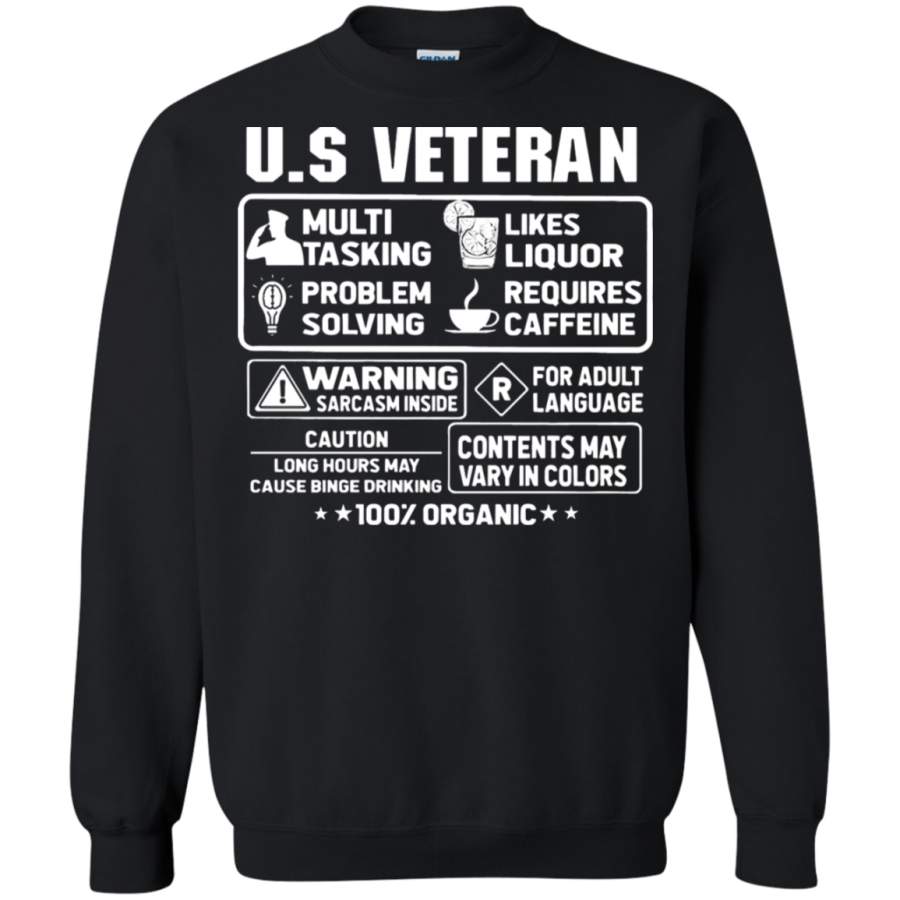 AGR U.S Veteran Multi Tasking Problem Solving Sweatshirt