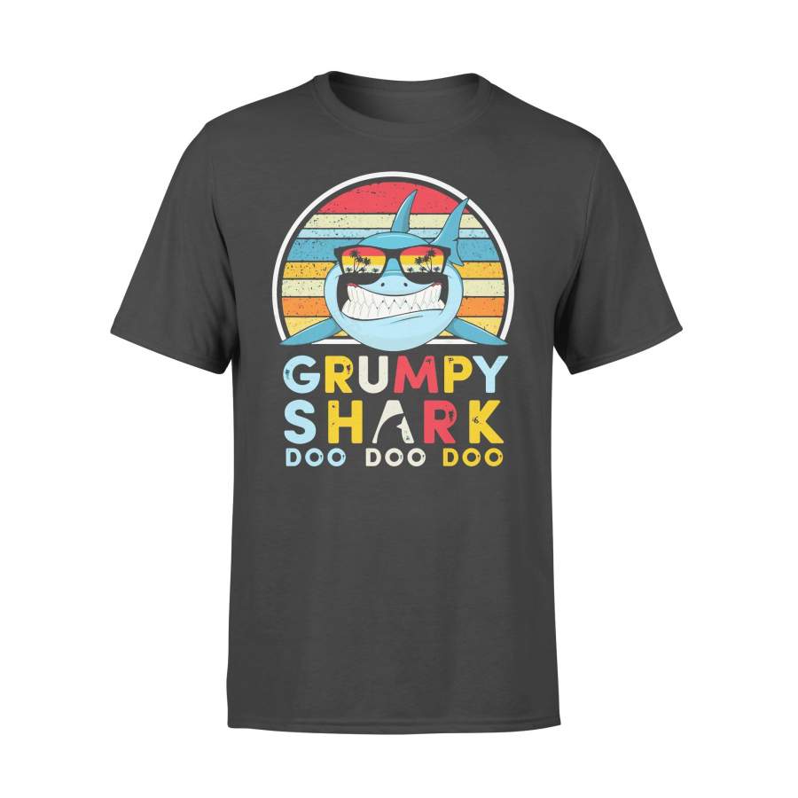 Grumpy Shark Doo Doo Doo Vintage T-shirt