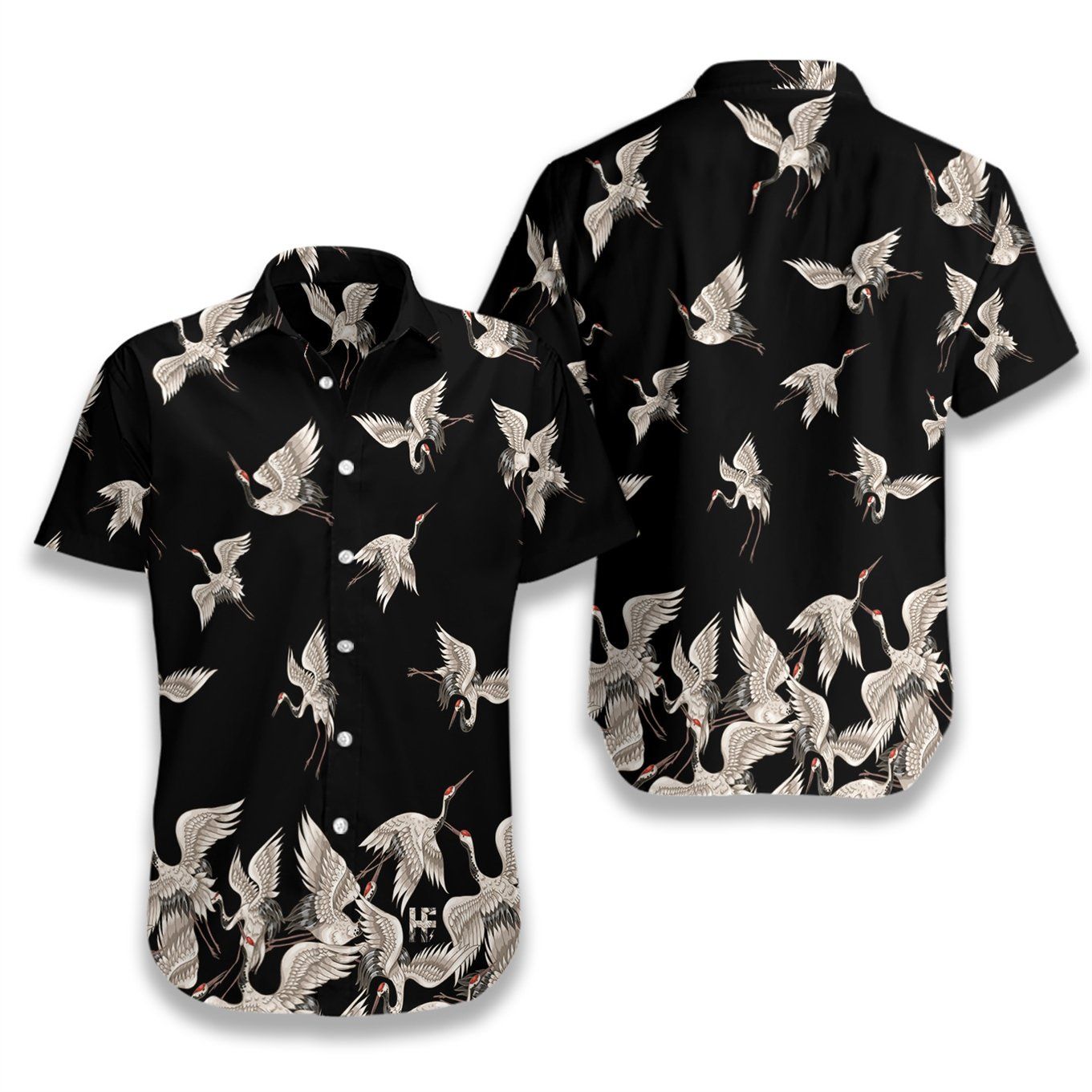 Oriental Crane 0708 Hawaii Shirt Ha99910