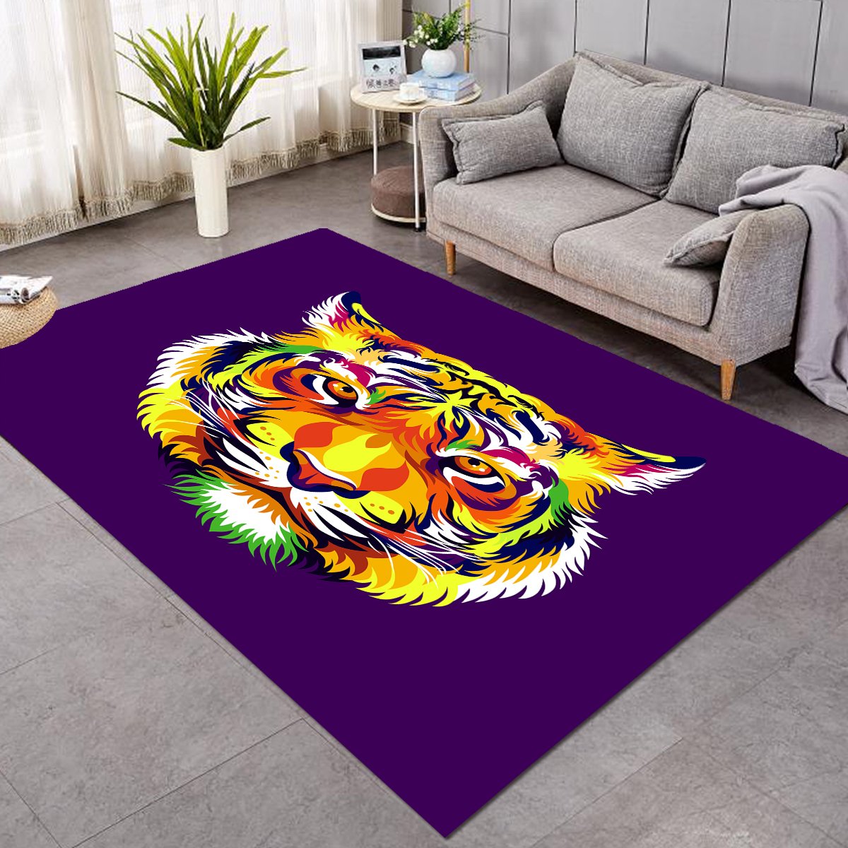 Tiger Purplish SW2049 Rug