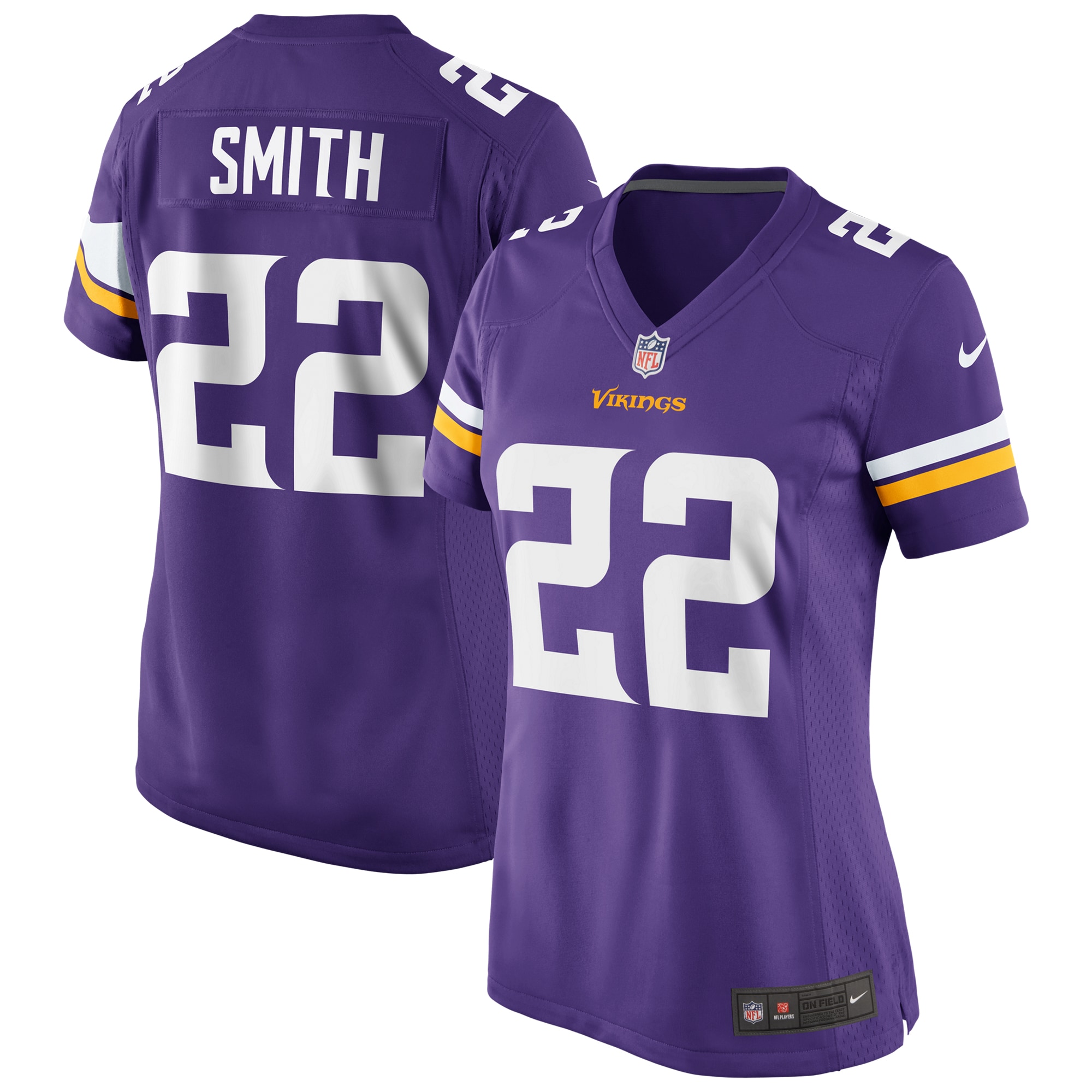 Women’s Harrison Smith Purple Minnesota Vikings Game Jersey