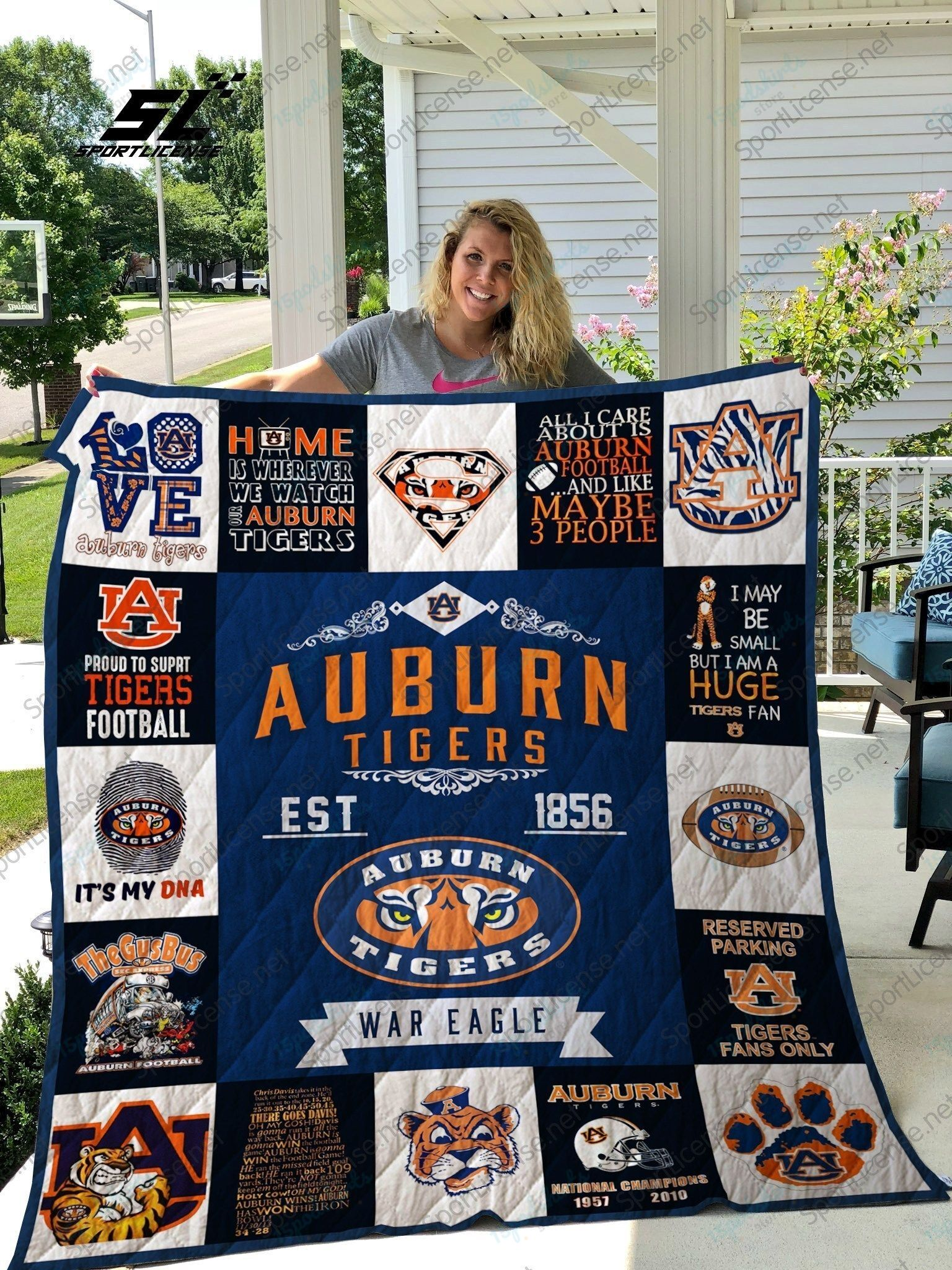 Auburn Tigers Quilt 01