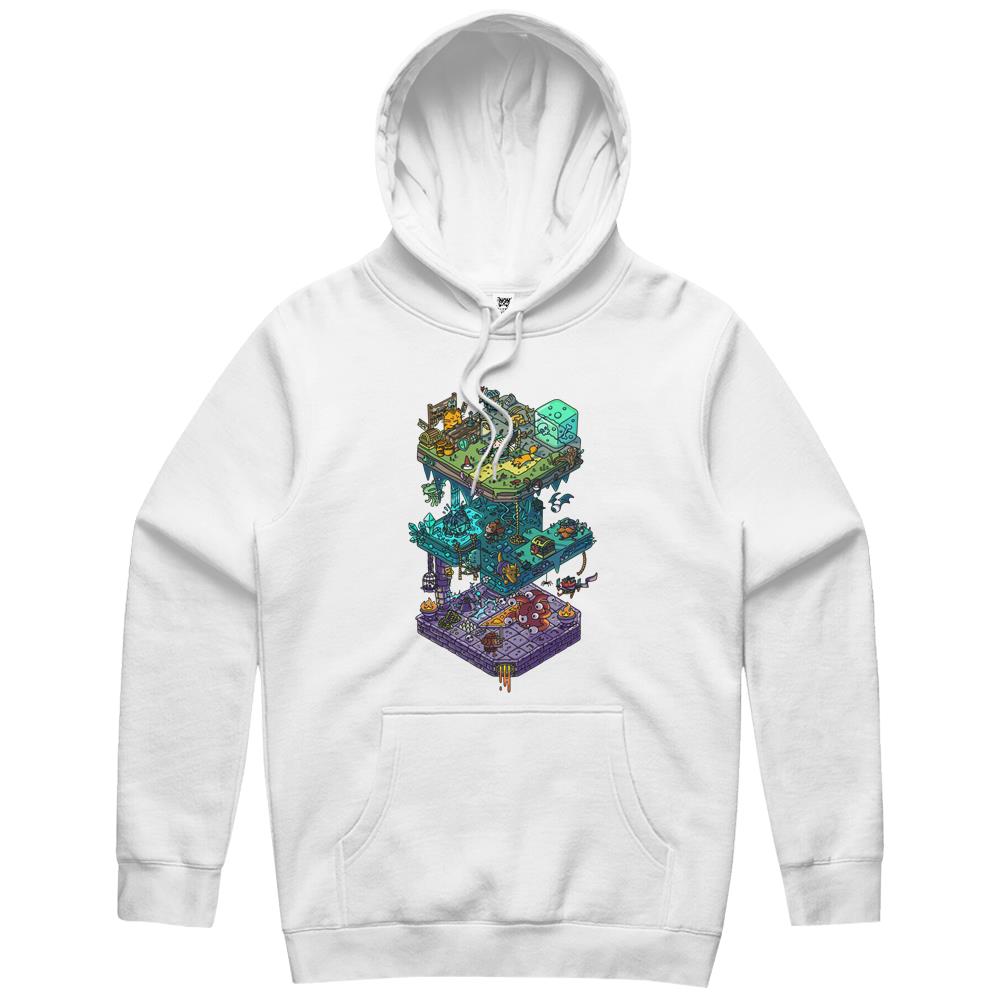 Dungeons And Isometric Dragons Hoodie