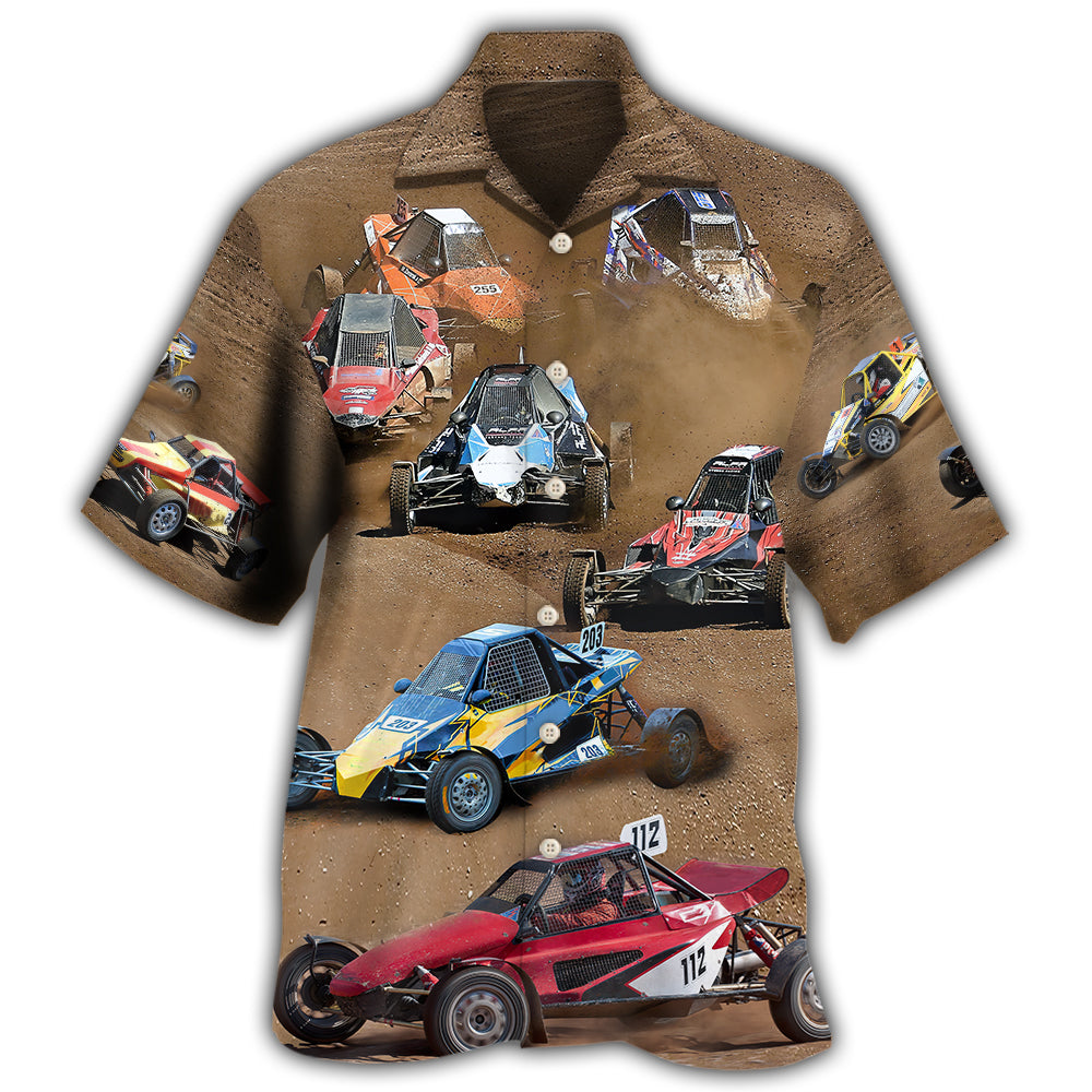 Autocross Cars Crazy Racing Hawaii Shirt Ha62335