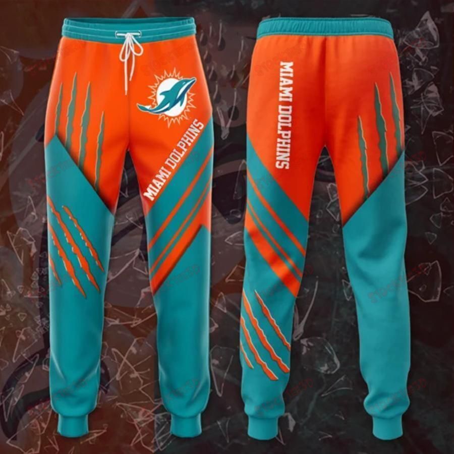 Miami Dolphins 3D Printed Pocket Sweatpant 12