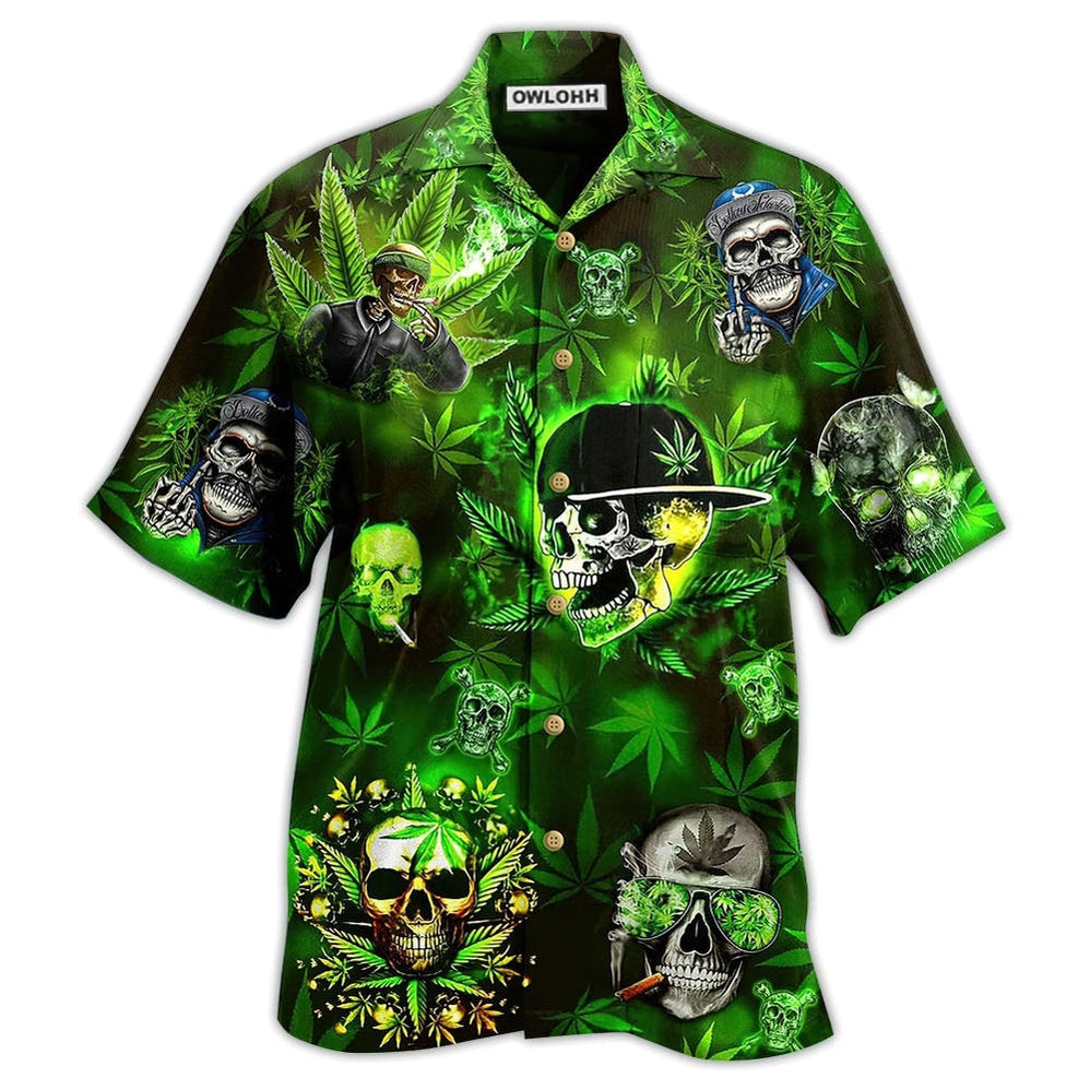 Skull Get High Hawaii Shirt Ha39737