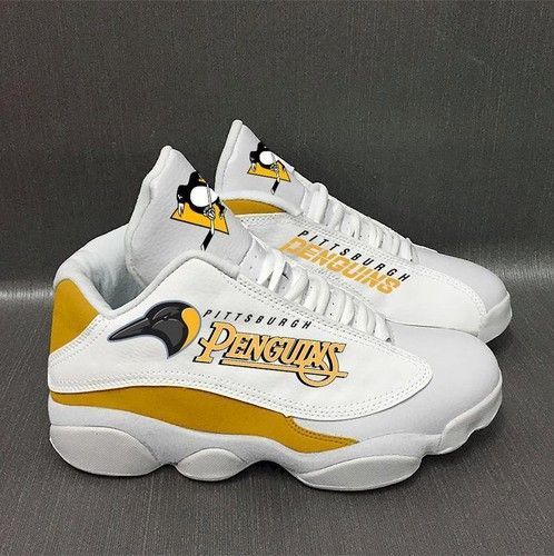 Pittsburgh Penguins Custom Tennis Air Jordan 13 For Fan Shoes Sport Sneakers