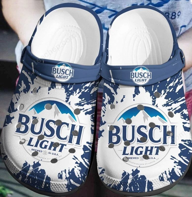 Busch Light Crocs Clog Shoes