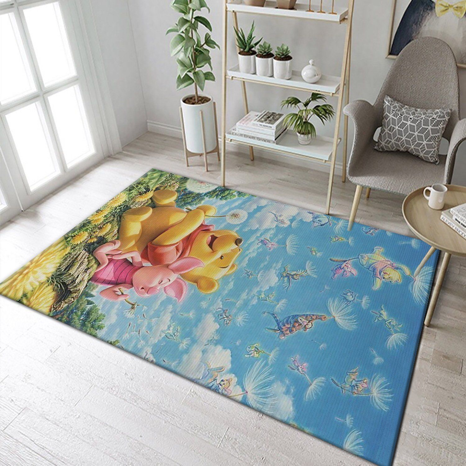 Pooh Piglet Area Rugs Living Room Carpet FN051224 Local Brands Floor Decor The US Decor