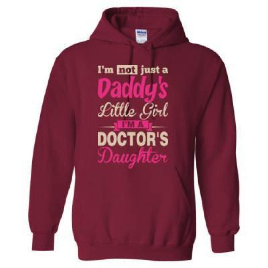 AGR Im Not A Daddy Little Girl Im A Doctor Daughter – Heavy Blend™ Hooded Sweatshirt