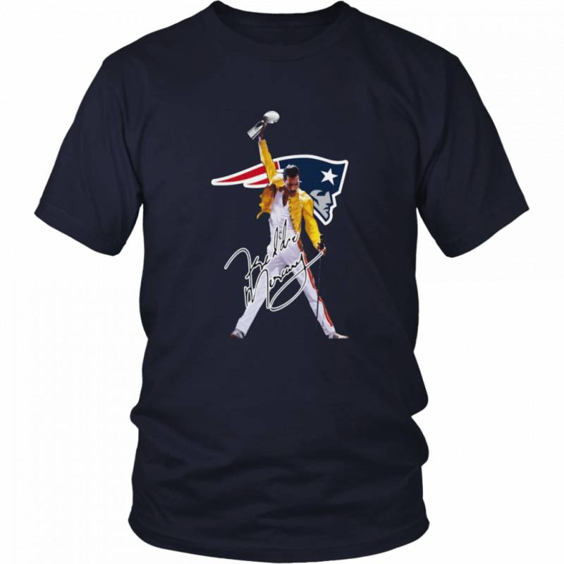 Freddie Mercury New England Patriots Shirt New England Patriots Patriots Six Time Super Bowl Champs