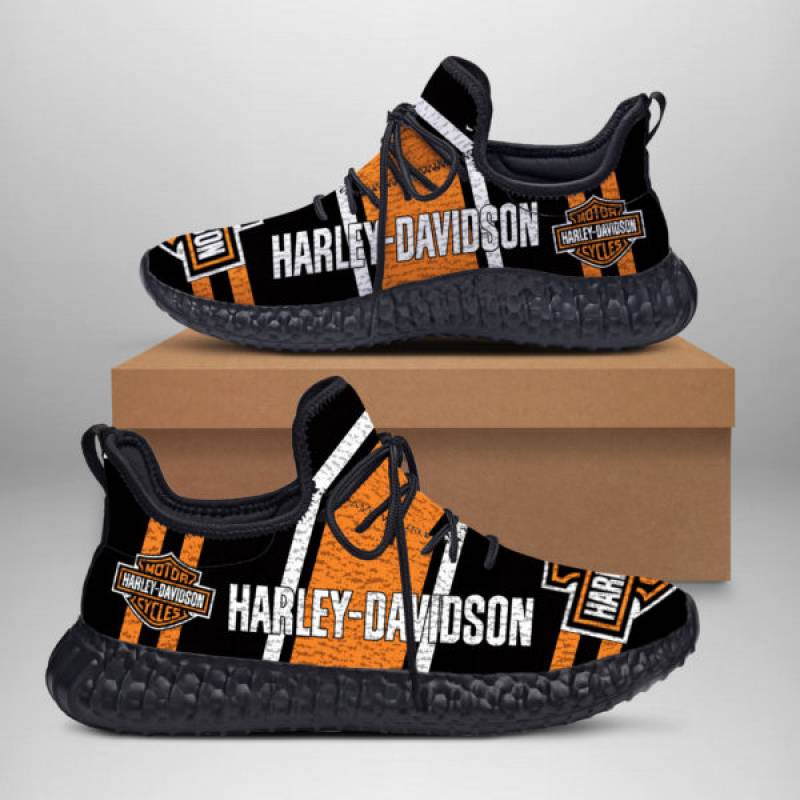 3D All Over Printed Harley-Davidson YZ Shoes