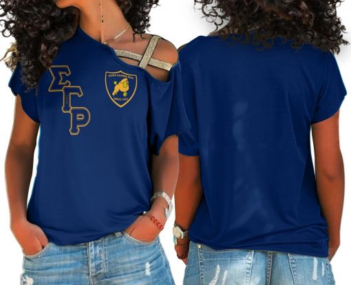 Sigma Gamma Rho Sorority 1922 One Shoulder Shirt