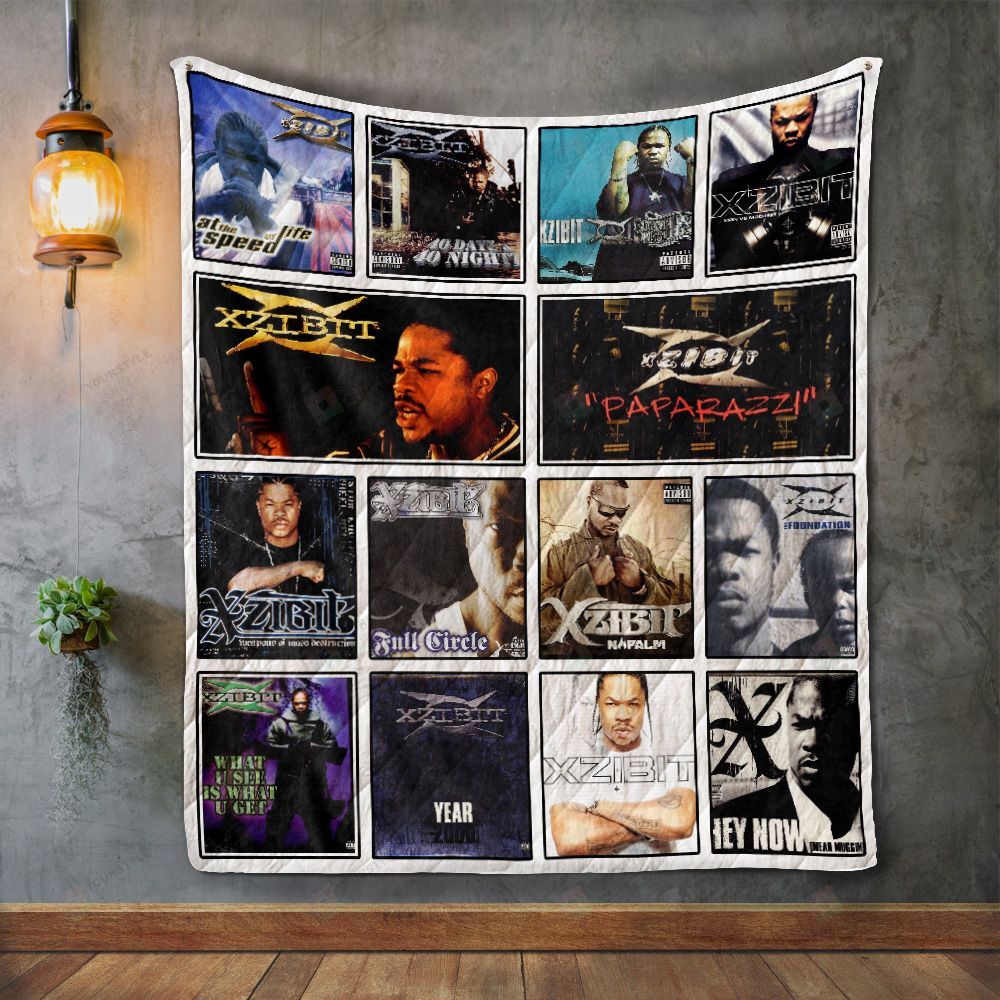 Xzibit Album Covers Quilt Blanket Christmas Gift