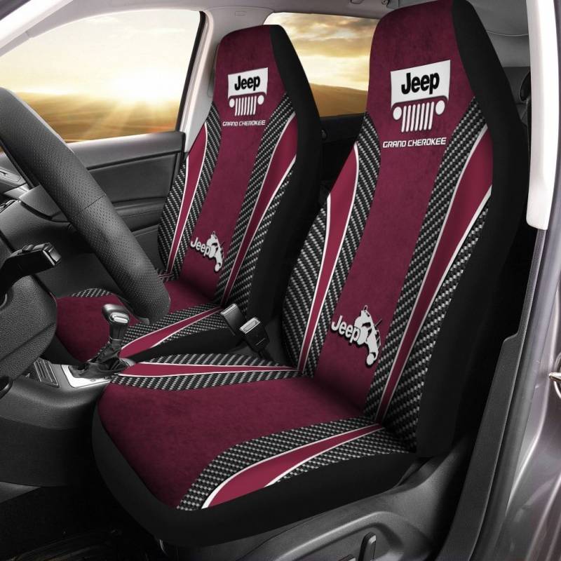 Jeep Grand Cherokee NCT Car Seat Cover (Set of 2) Ver 1 (Purple)