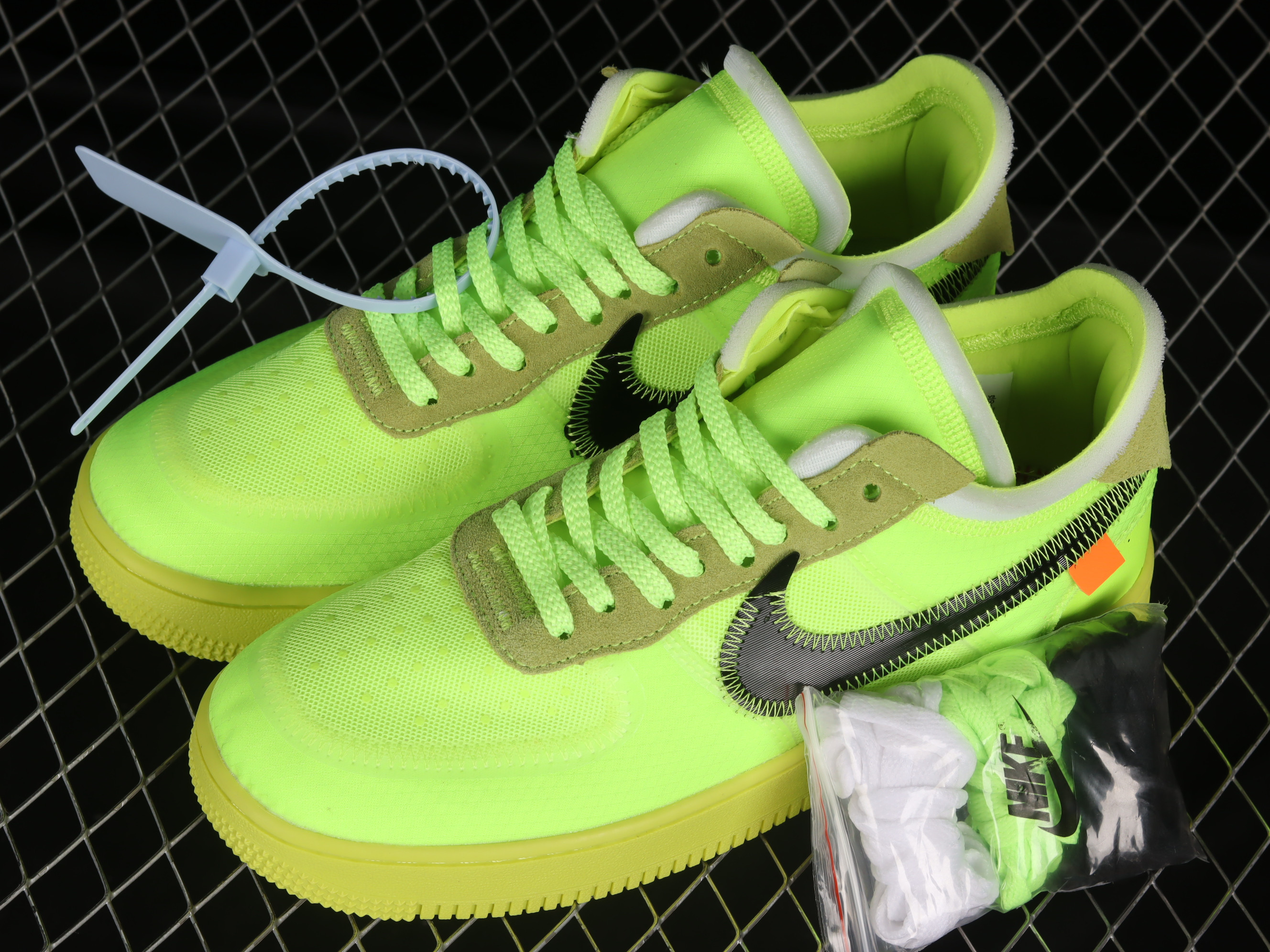 Off-White x Nike Air Force 1 Low Volt Shoes Sneakers SNK395882267