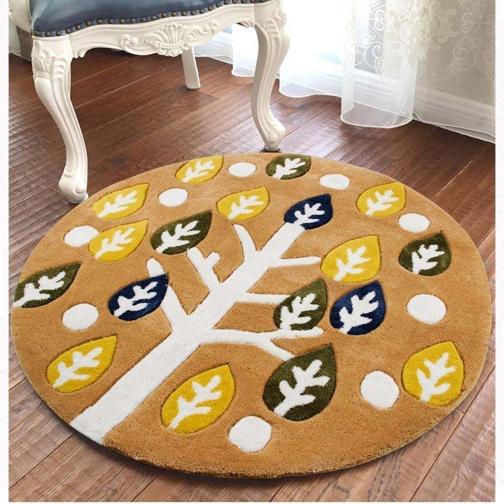 Tree Leave GE4522 Round Rug  CYSI2907