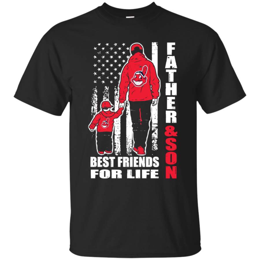 AGR Father And Son Best Friends For Life Cleveland Indians T shirt