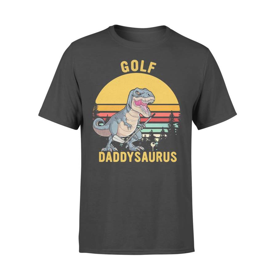 T-Rex Golf Daddysaurus Vintage T-shirt