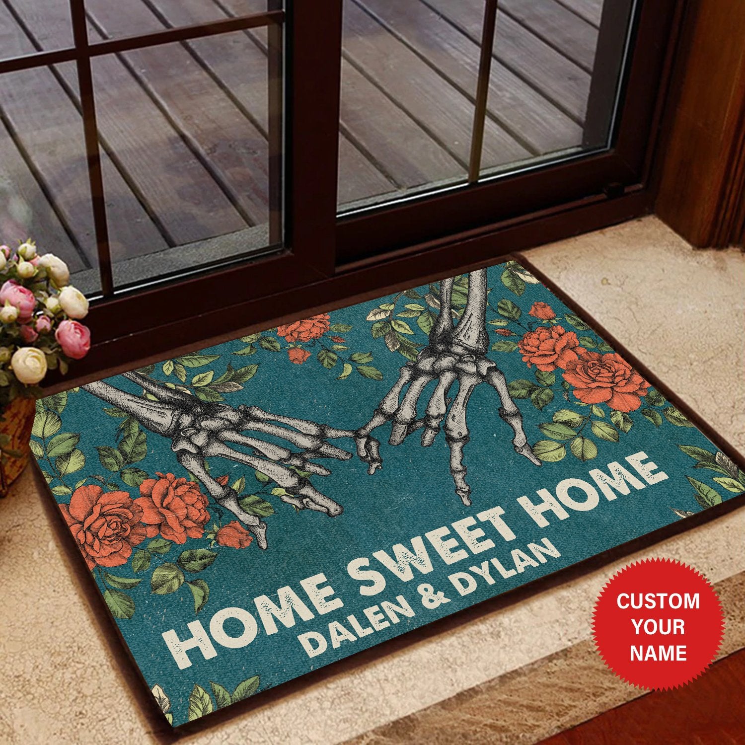 Home Sweet Home Personalized All Over Printing Doormat Pre2210