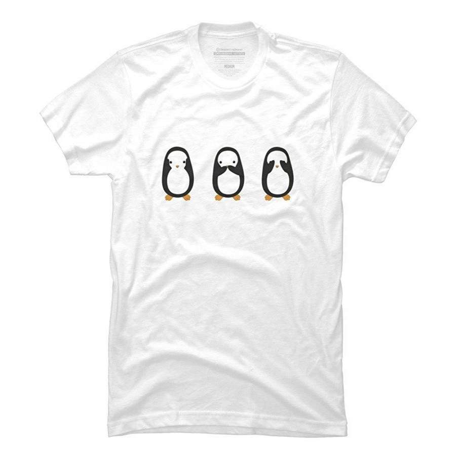 Wises Penguins Summer Fashion Men’S Graphic T Shirts