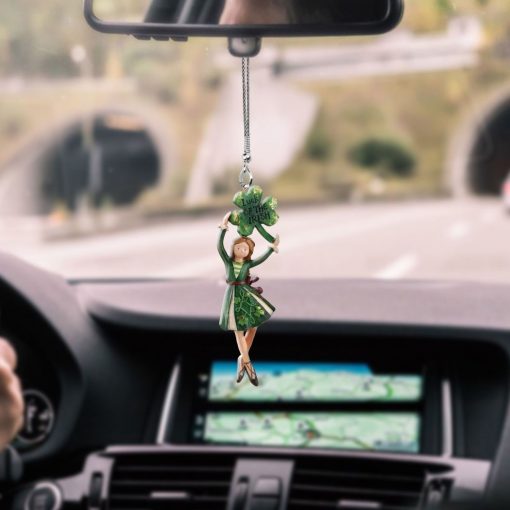 Celtics Bay Girl Car Hanging Ornament